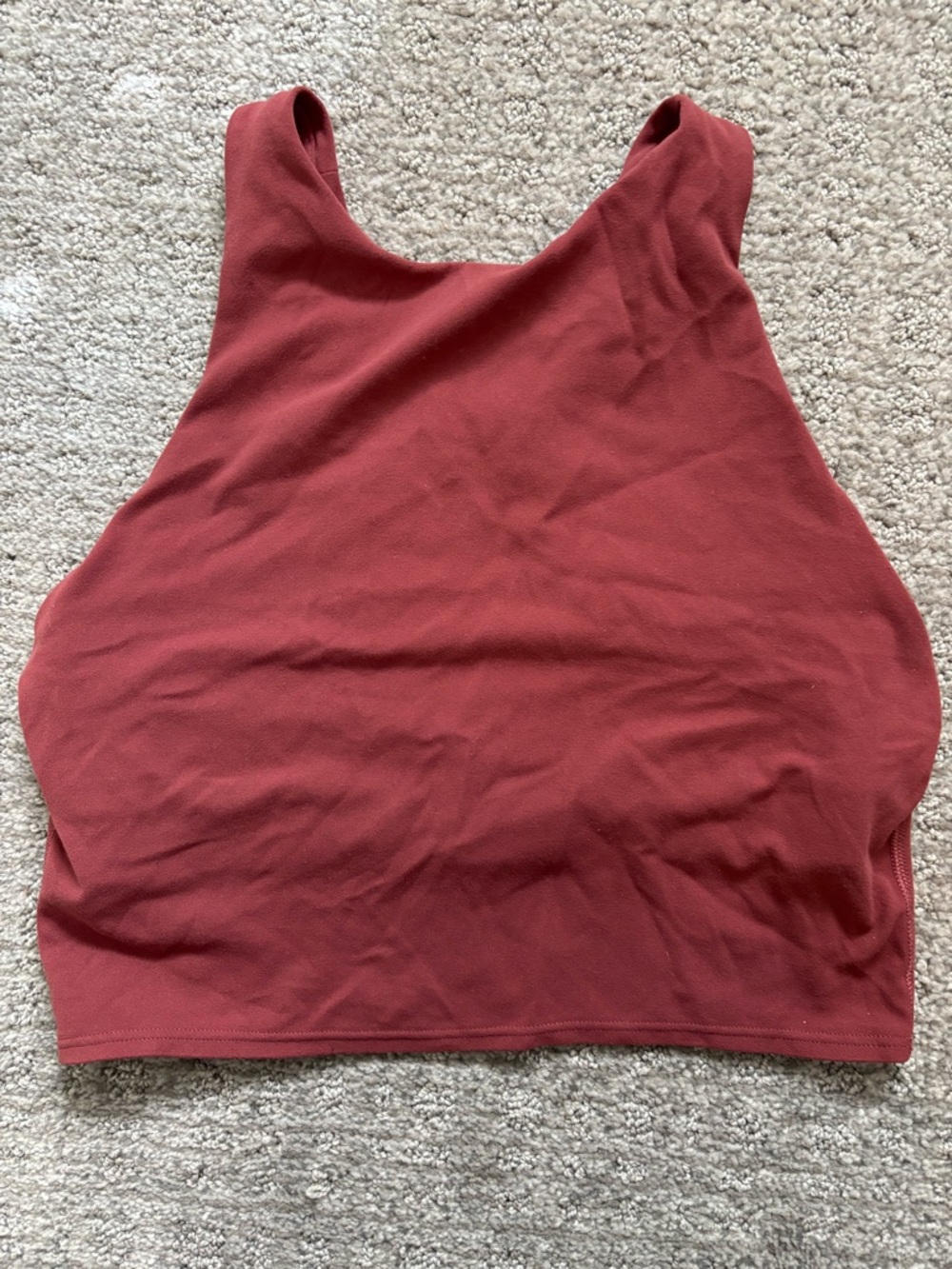 Athleta transend Sports Bra XS - red/rust